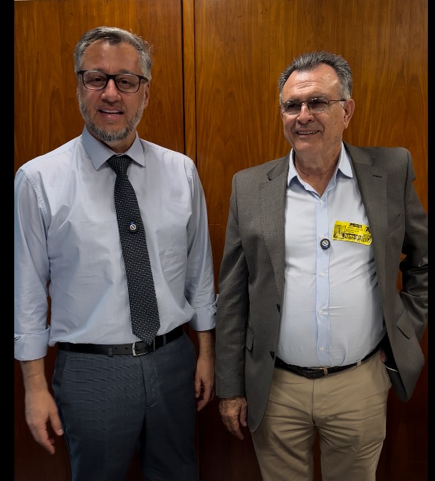 Deputado João Cury e prefeito Vanderlei